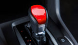 Red Interior Gear Shift Knob Cover Decorative Trim for Honda Civic 10th Gen 2016 2017 2018 2019 2020 Automatic Transmission