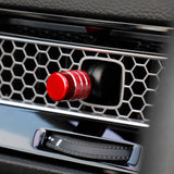 4pcs Centre Console Air Vent AC Outlet Switch Knob Cover Trim, Sporty Red, Compatible with Honda Civic 11th Gen 2022