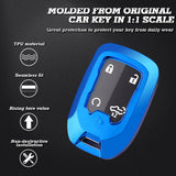 TPU Full Seal Remote Control Smart Key Fob Holder Shell For GMC Yukon/XL/Denali 15-20