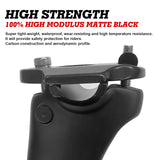 Matte Black Carbon 340mm 0mm Offset Seatpost Compatible with Pinarello DOGMA F