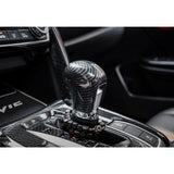 ABS Carbon Fiber Car Interior Center Console Gear Shift Knob Cover Trim for Honda Civic 2016-2019