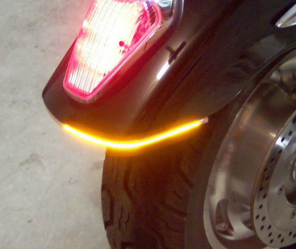 LED Motorrad Blinker DRL Licht 12v Orange