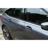 Carbon Fiber Style Door Handle+Door Edge Protect Trim For BMW 5 Series G30 2018+