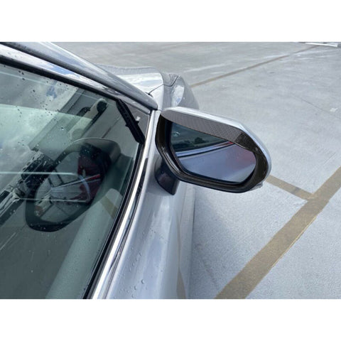 2Pcs For 2018-2021 Toyota Camry Carbon Fiber Side Mirror Rain