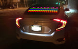 Multi Color Auto Sound Music Beat Activated Car Stickers Equalizer Glow LED Light Audio Voice Rhythm Lamp 27.63" x 6.53" / 70cm X 16cm
