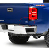 1pcs for Chevrolet Chrome LTZ Letter Emblem Badge for Car Door Front Hood Rear Trunk Tailgate Side Fender, Luggage Laptop Badge Sticker