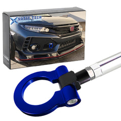Front Bumper Blue JDM Track Racing Style Tow Hook For Honda Fit Insight CRZ