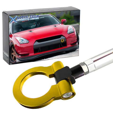 JDM Gold Sport Racing Style Aluminum Tow Hook for Infiniti G37 FX35 FX45 FX50