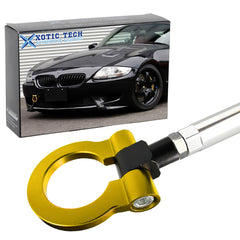 Gold CNC Euro Racing Style Tow Hook For BMW 1 3 5 Series X5 X6 Mini Cooper R55