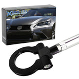 Black Aluminum Anodized Race Sporty Track Style Tow Hook Exact For Lexus IS RC