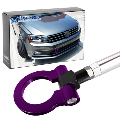 Purple CNC Aluminum Sporty Racing Style Tow Hook For Volkswagen VW Jetta 2015-18