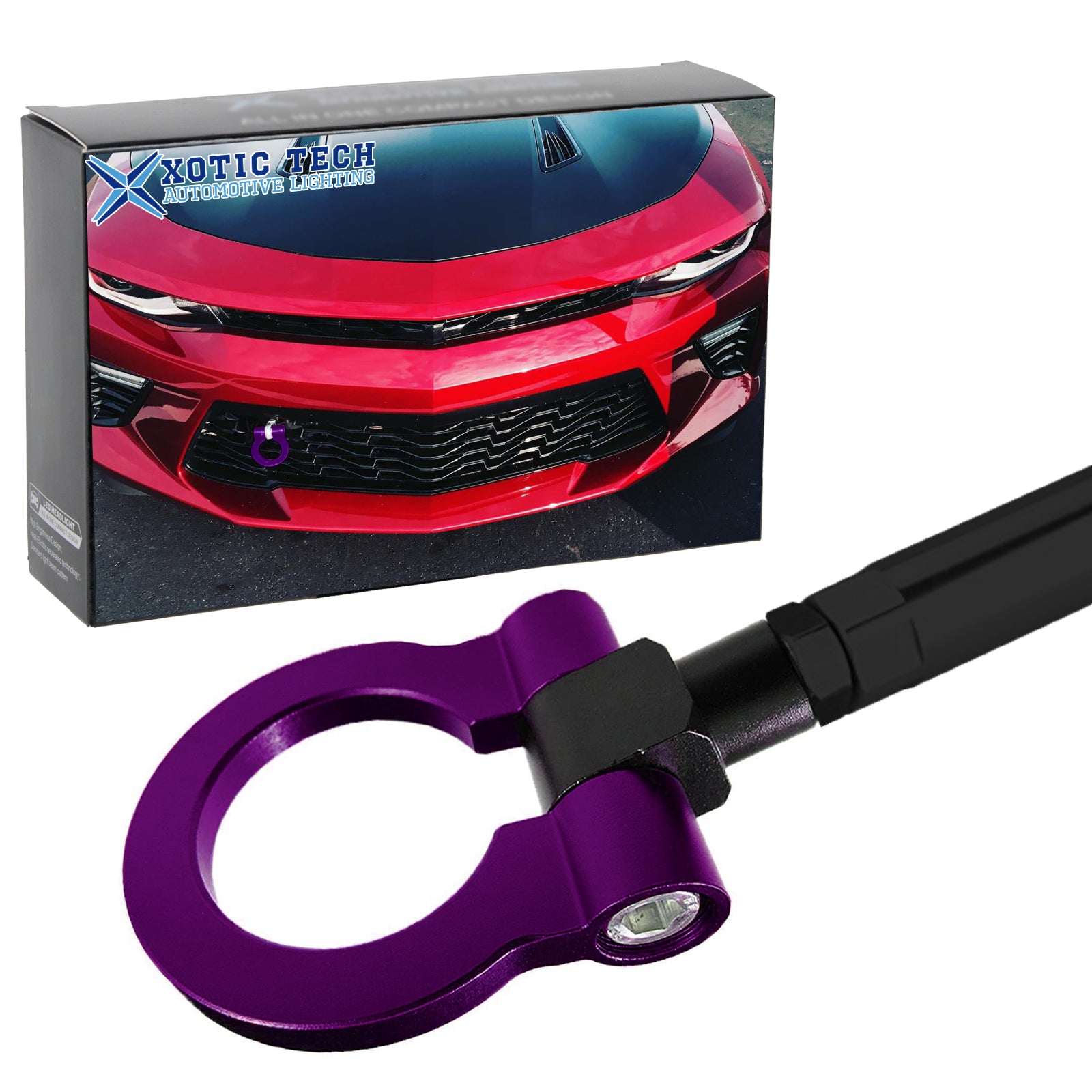 Purple Track Racing JDM Style CNC Aluminum Tow Hook For Chevrolet