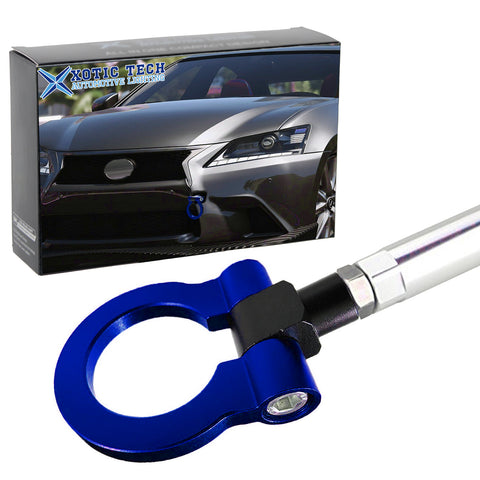 Blue Aluminum Anodized Race Sporty Track Style Tow Hook Exact For Lexus IS RC