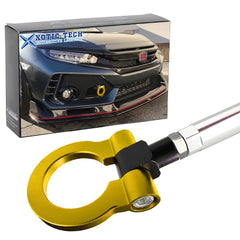 Front Bumper Gold JDM Track Racing Style Tow Hook For Honda Fit Insight CRZ