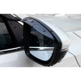 Door Side Rear View Mirror Rain Snow Visor Guard for Honda Accord 10th 2018 2019, Carbon Fiber Texture Rain Guard Visor Shade Shield