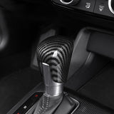 Carbon Fiber Style Gear Shift Knob Cap Overlay Molding for Honda Civic 11th Generation 2022 & 10th Gen Honda Accord 2018 2019 2020 2021