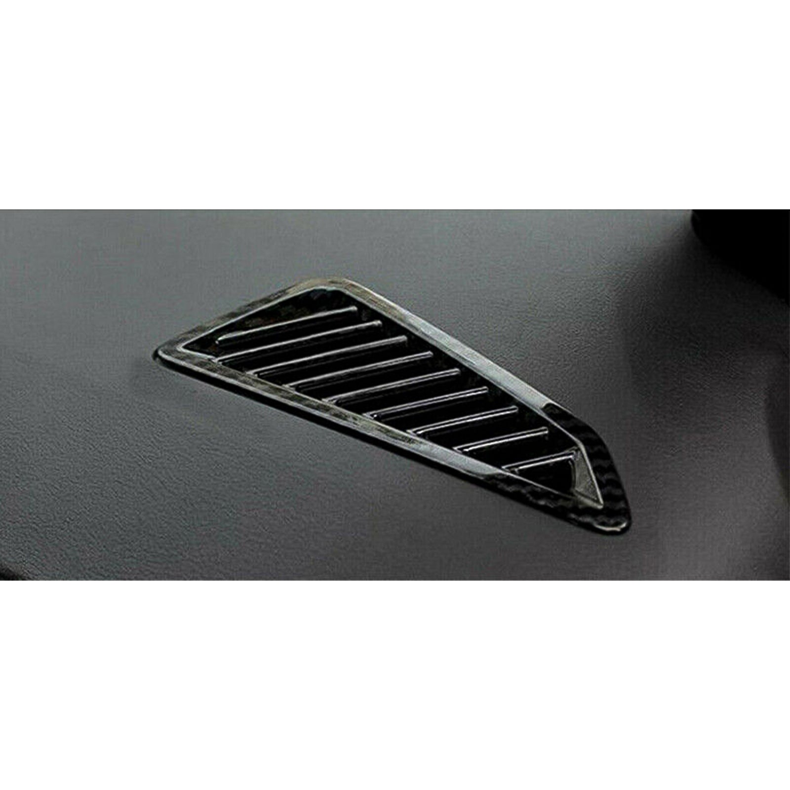 Carbon Fiber Console AC Left & Right Air Outlet Trim For Toyota Corolla 2003-2008