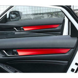 For Honda Accord 18-2022 Red Console Steering Wheel AC Vent Frame Decor Trim
