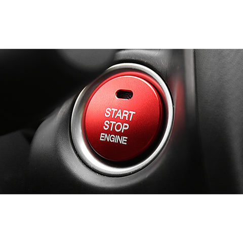 Red Keyless Engine Start Button Cover Decoration For Mazda 3 6 MX-5 CX-5 Miata