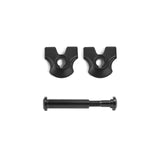 Seatpost Saddle 7x10 Clamp EAR + Ti Bolt Kit for CARBON RAIL, Compatible with Specialized S-Works