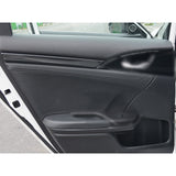 Carbon Fiber Pattern Door Strip Cover Decal For Honda Civic 10th Gen 2016-2021