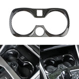 Carbon Fiber ABS Center Water Cup Holder Cover Trim For BMW 3 Series G20 2019-21