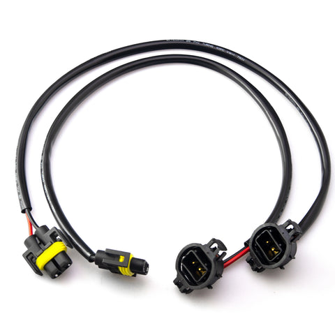 2x 5202 to H11 Pigtail Socket Wires For Subaru BRZ Scion FR-S Fog Light Conversion Retrofit