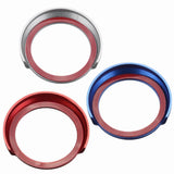 Anodized Aluminum Ignition Start/ Stop Engine Button Trim Ring Cover for BMW 1 2 3 4 X1 Red/ Blue/ Silver
