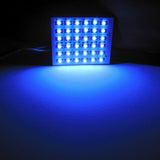 10pcs Xenon White\ Blue T10 36-SMD LED Panel Dome Light 158 168 184 194 2825 W5W