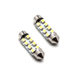 White 8-SMD Festoon 39mm 6411 578 LED Bulb Car Interior Dome Trunk Lights 6000K