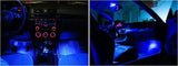 10x Blue 36mm 24-SMD Festoon LED Panel Interior Dome Lights C5W 6418 3425 6413
