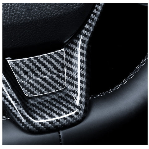 Carbon Fiber Pattern ABS Cover Trim Fit Honda Accord 2018