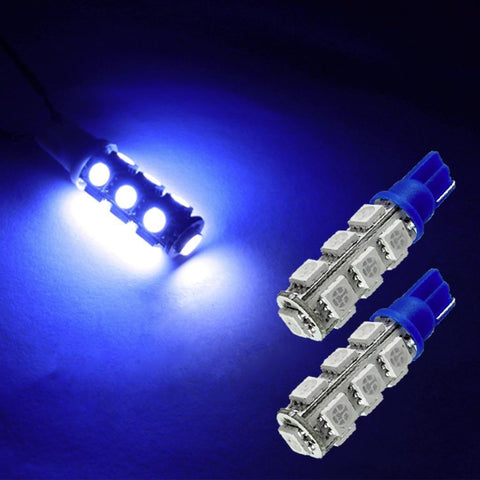 10x Blue T10 T15 168 901 904 921 2825 13-SMD Car Vehicle Parking Light LED Bulbs