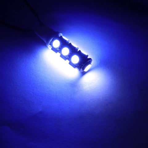 10x Blue T10 T15 168 901 904 921 2825 13-SMD Car Vehicle Parking Light LED Bulbs