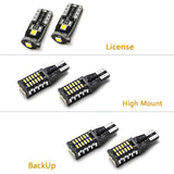 LED High Mount Light + Backup Reverse Light + License Plate Light Combo Kit for RAM 1500 2500 3500 2007-2018