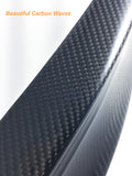 Carbon Fiber Front Splitters Bumper Lip Covers Air Dams For BMW E90 E91 LCI M Tech 2009-2011