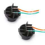 2x H7 Headlight Bulbs Socket Retainer Holder Adapters For Hyundai Elantra Sonata