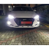LED Fog Light Bulb White 6000K Upgrade Kit for Hyundai Veloster 2012 2013 2014 2015 2016 2017