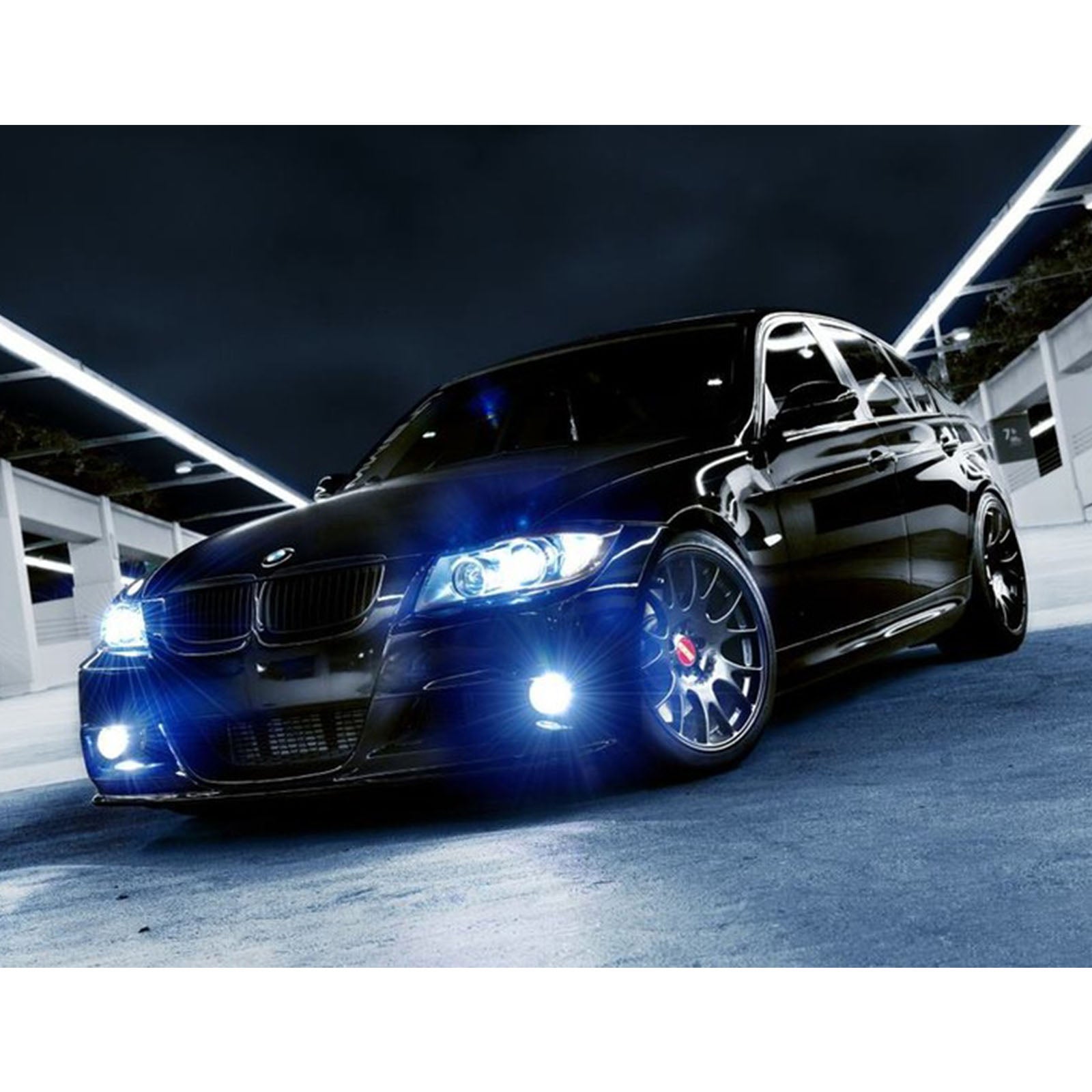 H7 Xenon White LED High Beam Headlight Bulb 6000K For BMW E90 F30
