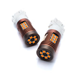 240W Super Bright Amber 3156 3157 CK Non-Polarized LED Turn Signal Light Bulbs