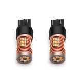 Non-Polarity 7440 7443 SCK CK Amber LED Bulb For Parking Turn Signal Brake Light