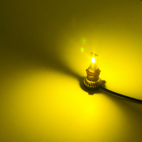 P13W Golden Yellow LED Fog Driving Light Bulbs DRL Fog Lights