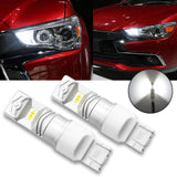 2x 6-SMD High Power Xenon White 7440 7443 7444 100W LED Turn Signal Light Bulbs