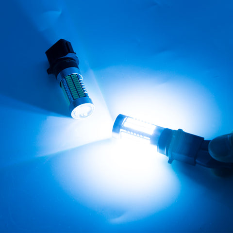 Super Bright 4014 H7 Projector LED Bulbs 106 SMD For DRL Daytime Running Light[White 6000K / Ice Blue 10000K]
