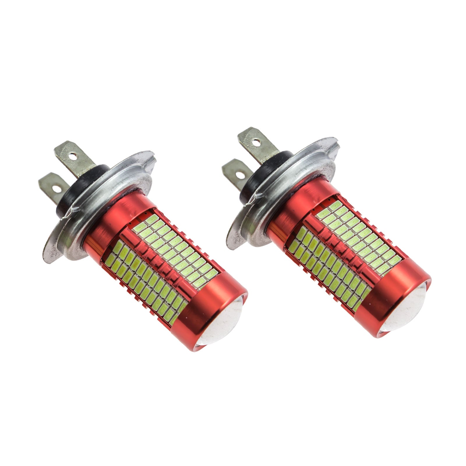 Super Bright 4014 H7 Projector LED Bulbs 106 SMD For DRL Daytime Runni ...