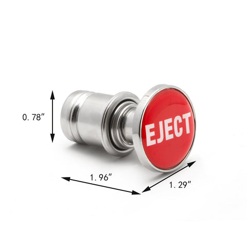 Eject Button Car Cigarette Lighter Replacement 12V Accessory Push Button Fits Most Automotive Vehicles