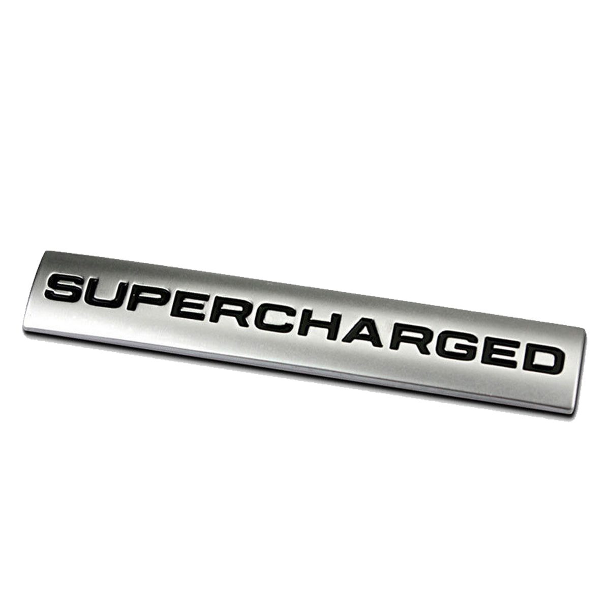 Car Styling Supercharged Logo 3D Metal Chrome Zinc Alloy Emblem Badge Decal Auto Accessory for Car Styling Supercharged Logo 3D Metal Chrome Zinc Alloy Emblem Badge Decal Auto Accessory for