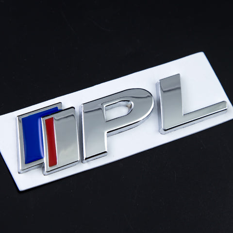 1pcs IPL Performance Logo Letter Emblem Metal Car Sticker for Infiniti Q50 2014-2017