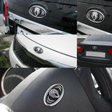 7Pcs 3D K5 Tigris Emblem Set (Grille Trunk Steering Wheel 4 Rims) For Kia Optima 2011-2014
