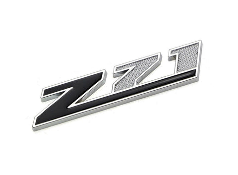 2X Black \ Red Z-71 Front Badge Emblem w/Grille Mount Insert Bracket For Chevrolet Avalanche Silverado Colorado Tahoe Suburban, etc
